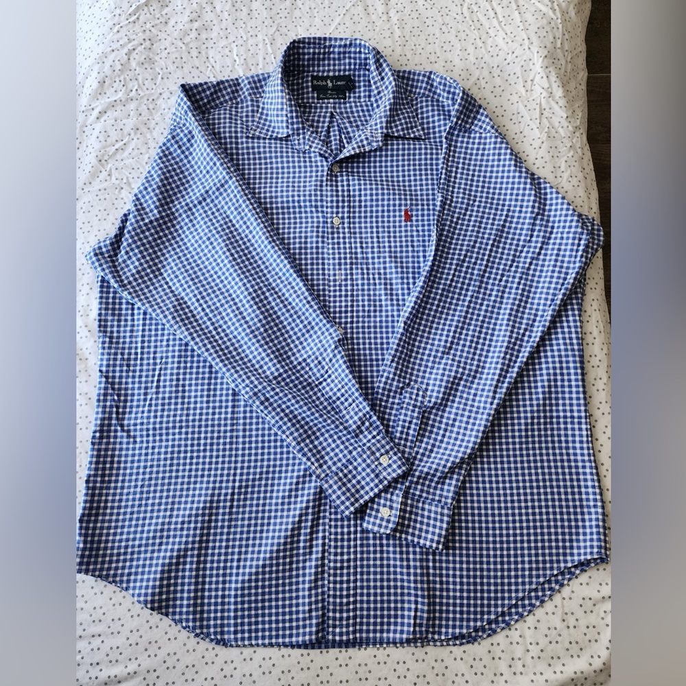 Ralph Lauren Blake Men’s bottom up Shirt size XL